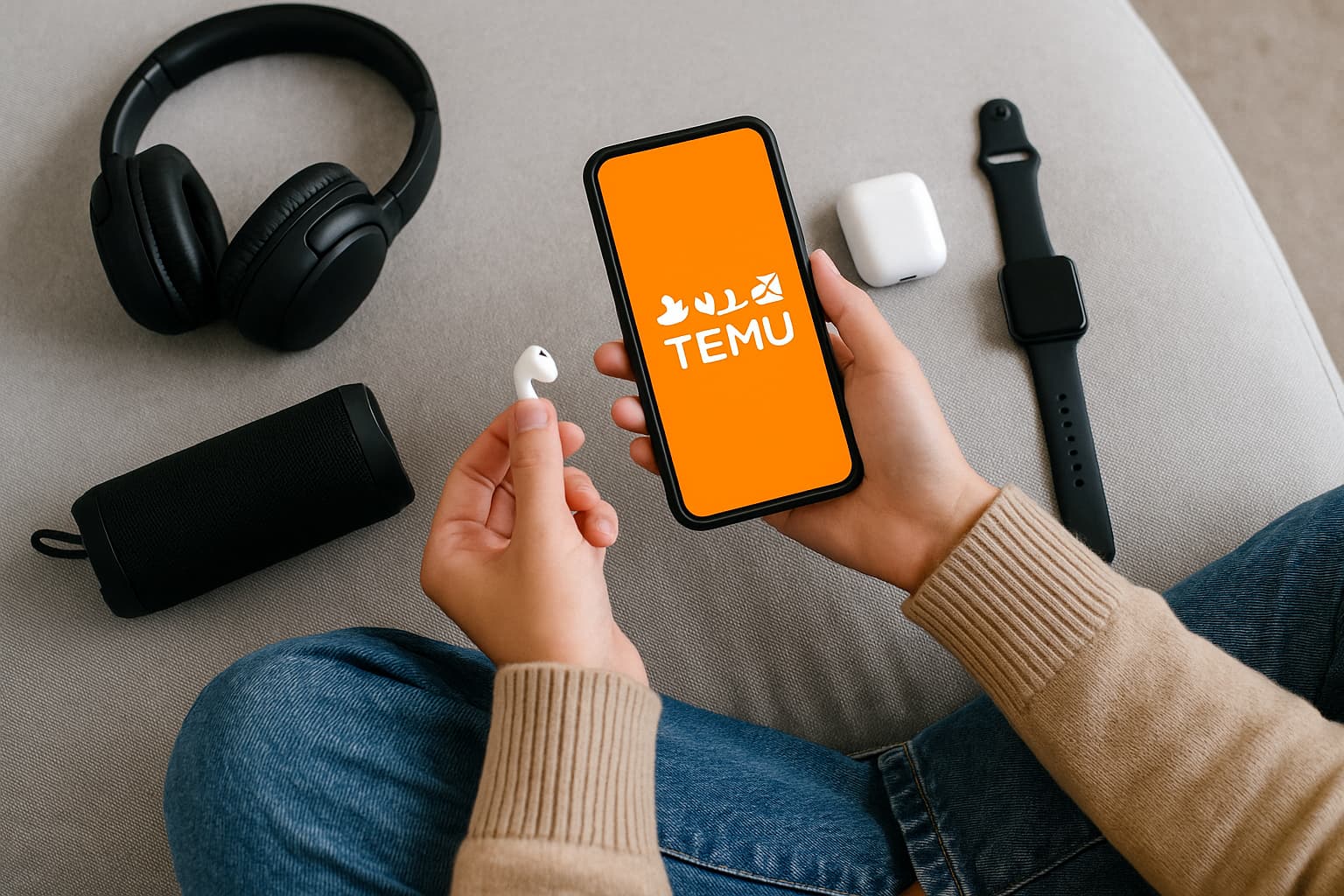 Accessori elettronici Temu di qualità per ogni esigenza