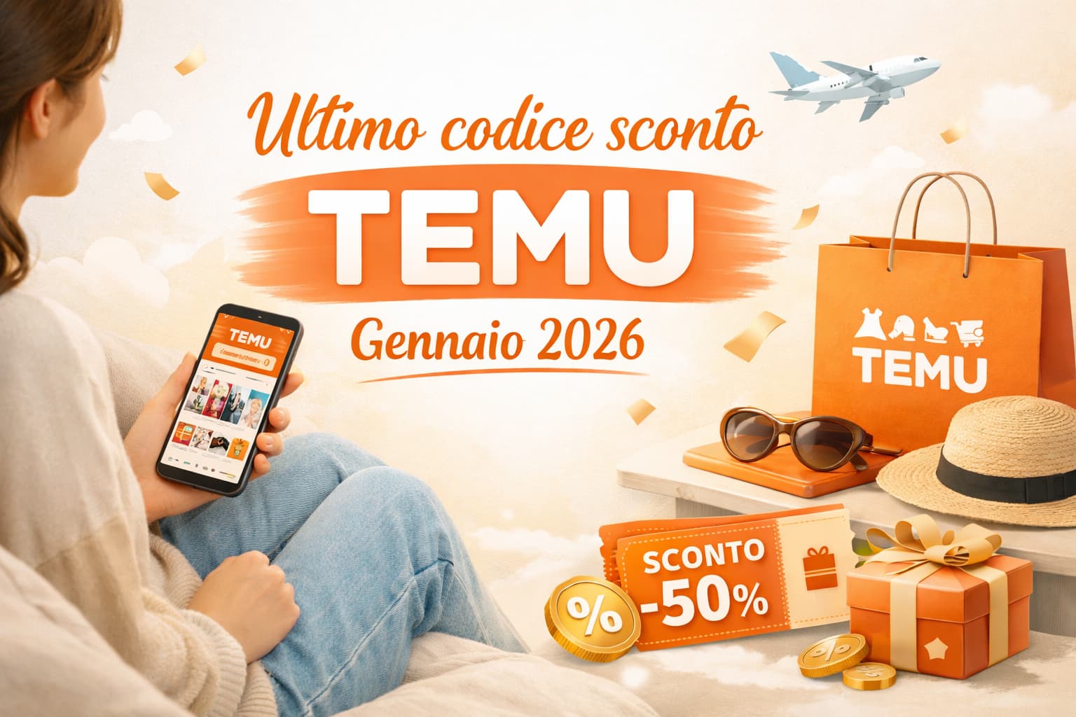 Ultimo codice sconto Temu gennaio 2026 da non perdere