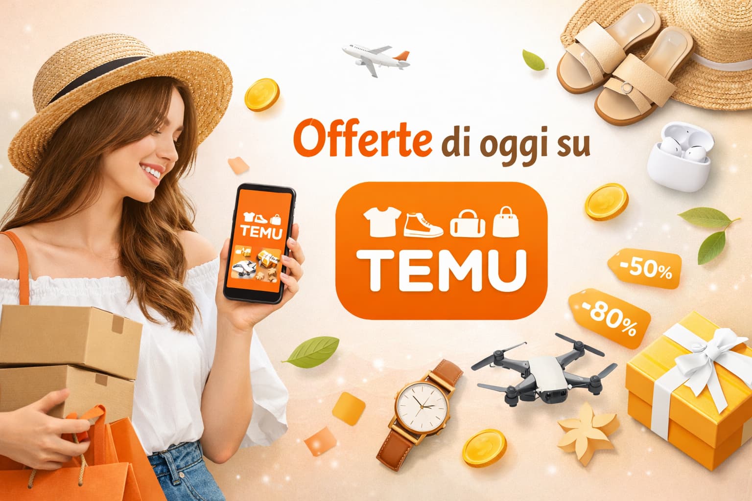 Offerte di oggi su Temu: risparmia ogni giorno