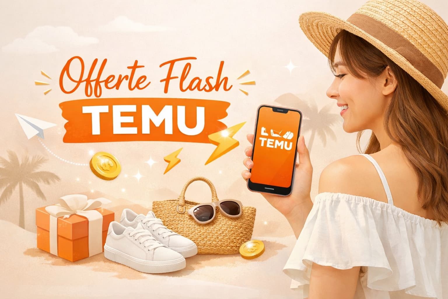 Offerte flash Temu: risparmia ogni giorno con l’app